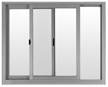 Glider and sliding glass windows